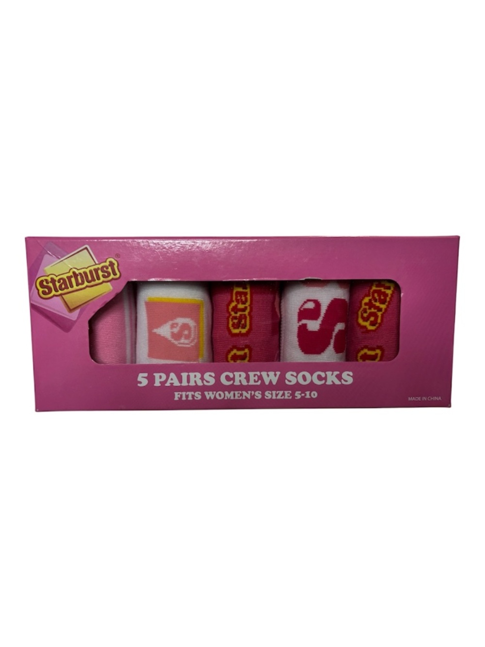 STARBURST set of Five Crew Socks
